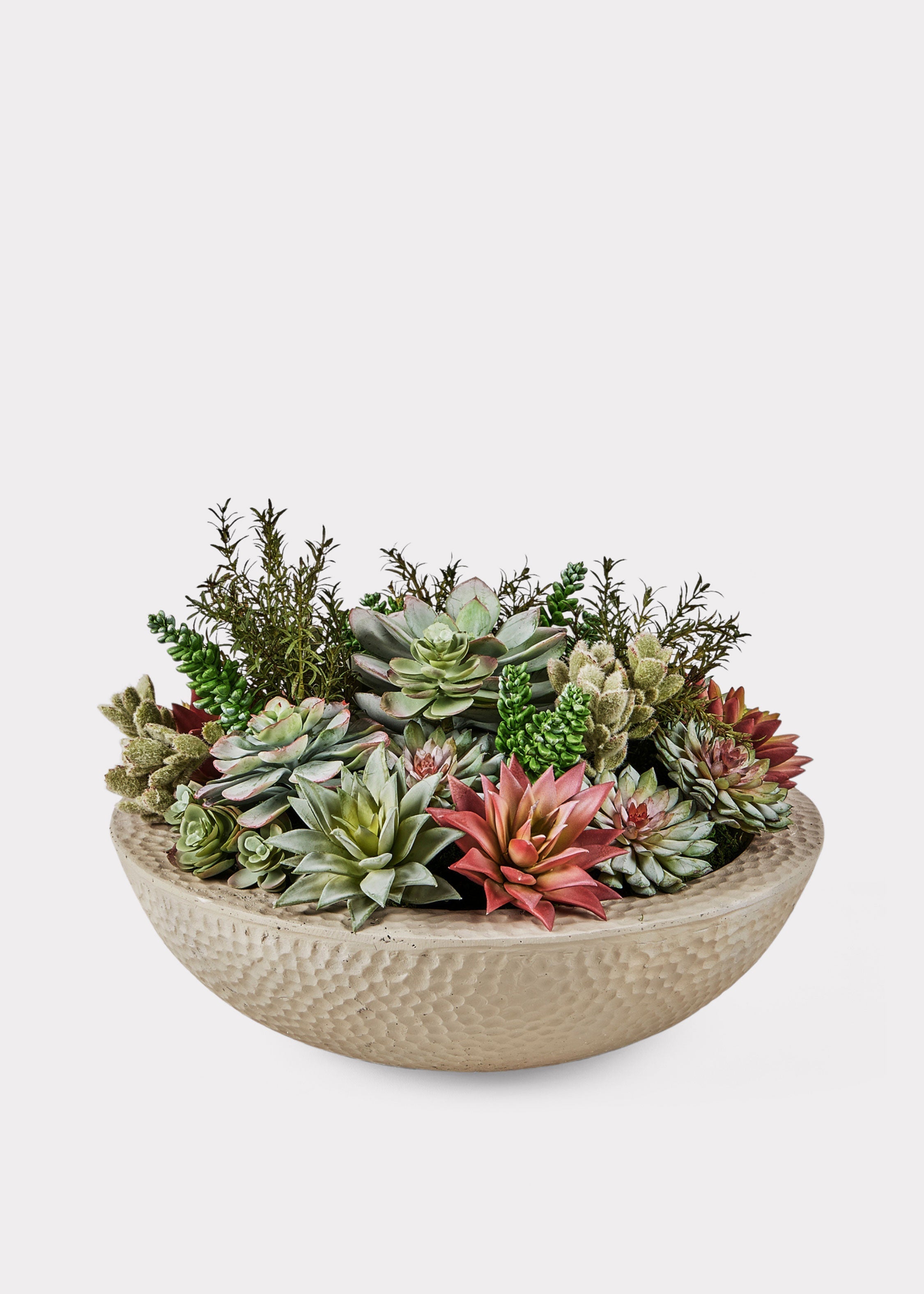 Green Artificial Succulent Arrangement for Vase Styling