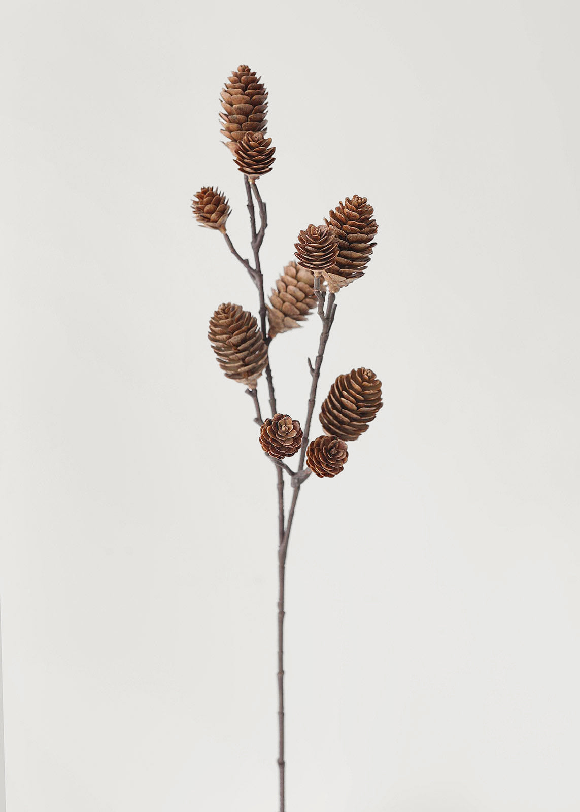 Green Artificial Pine Branch for Vase Styling