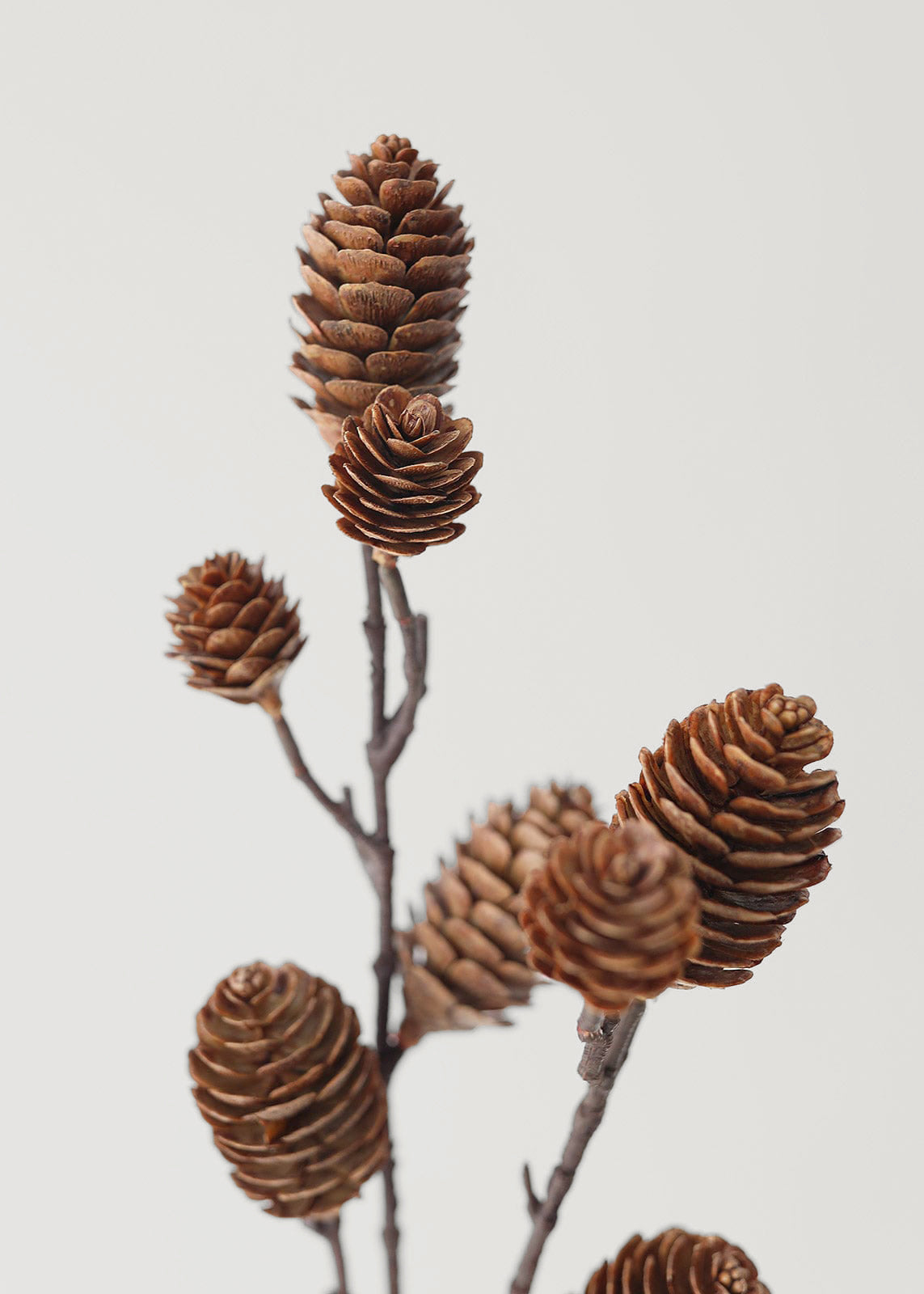 Green Artificial Pine Branch for Shelf Styling