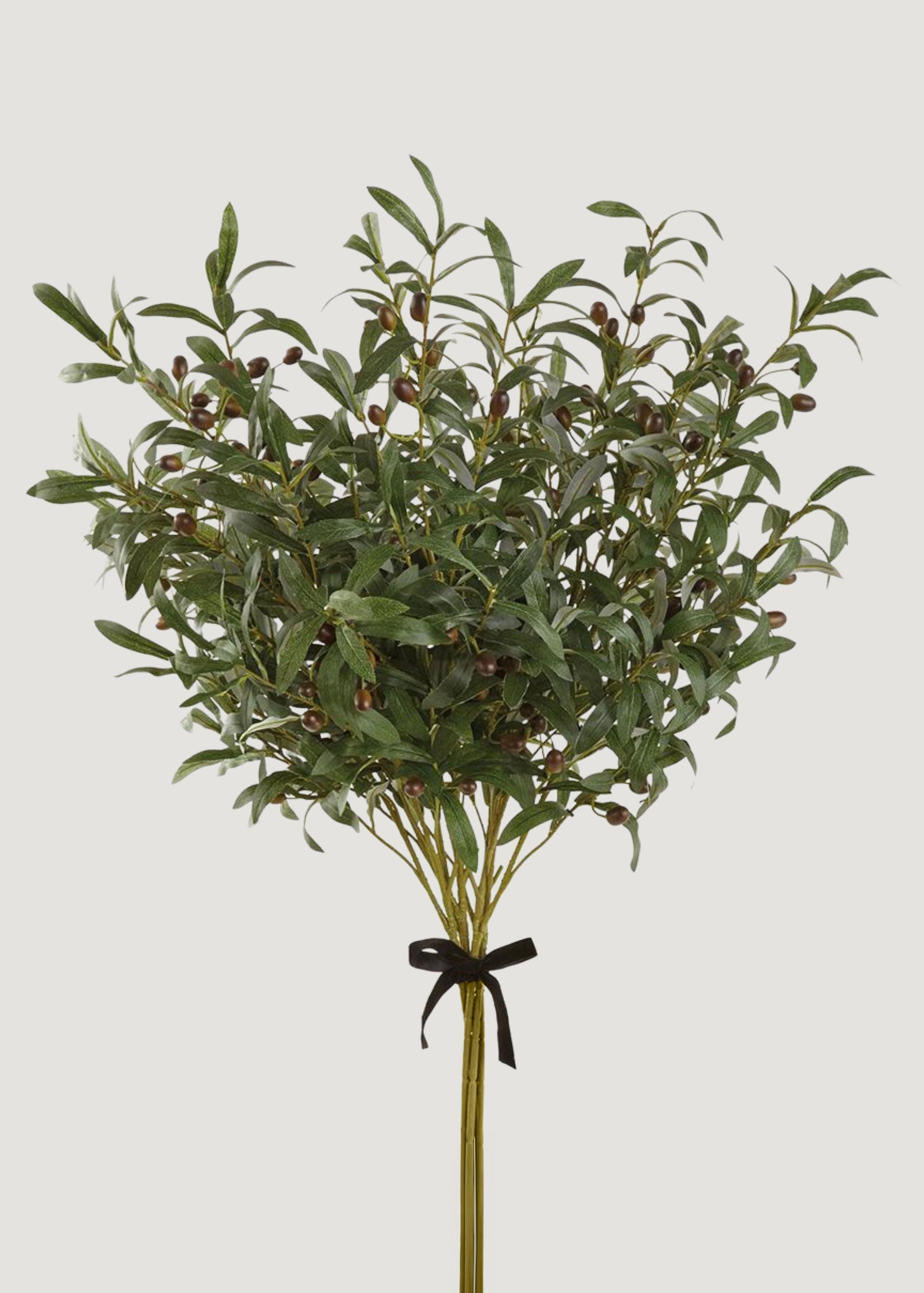 Green Artificial Olive Bundle for Vase Styling