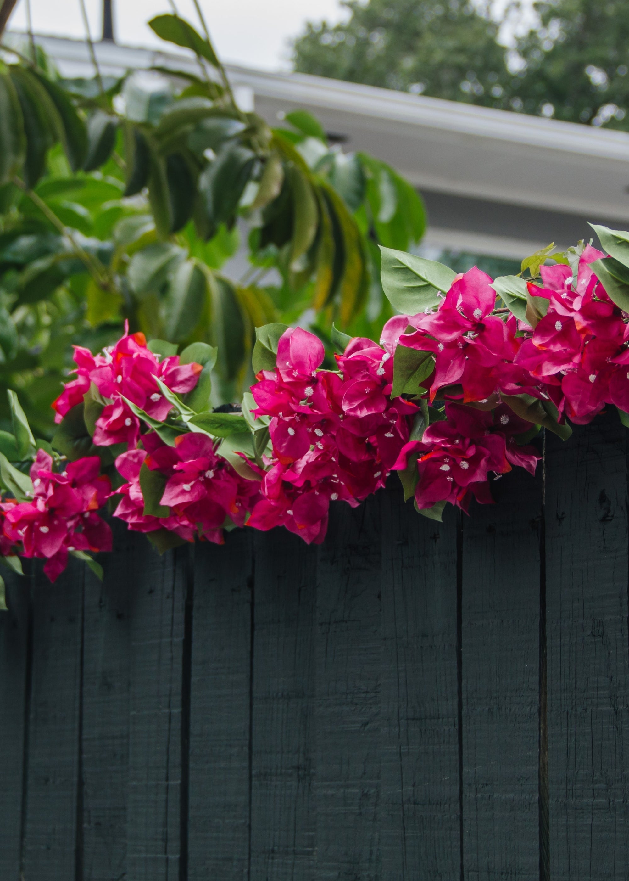 Pink Artificial Bougainvillea Garland for Table Centerpiece