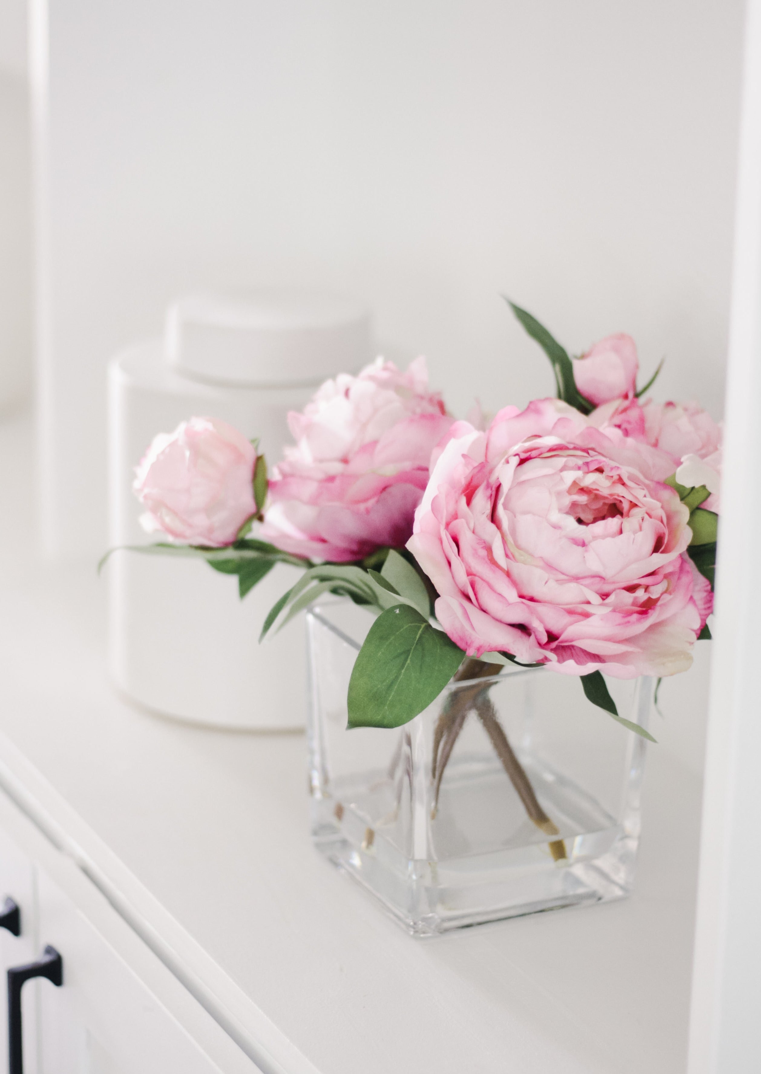 Pink Artificial Peony Arrangement for Vase Styling