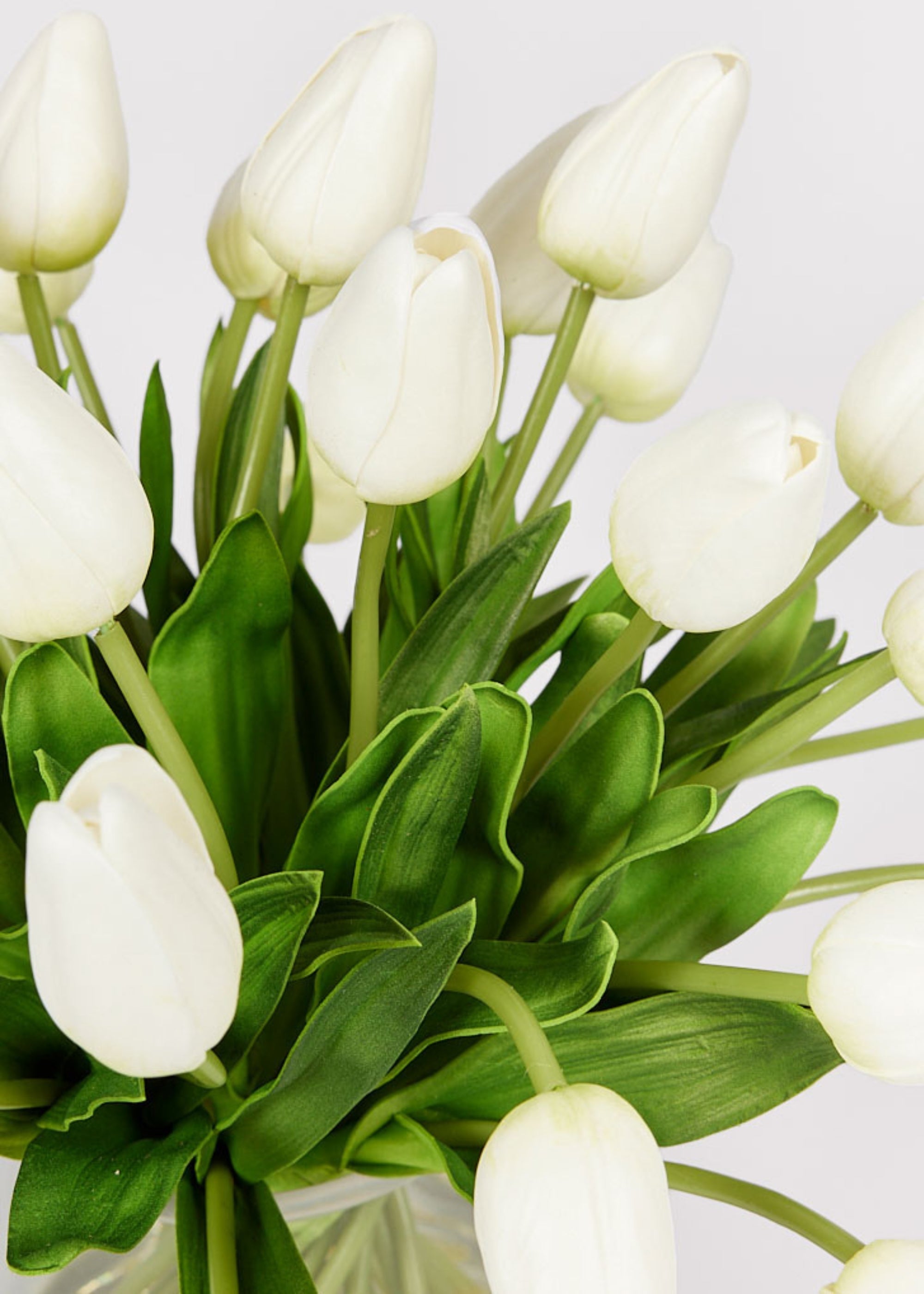 Artificial Tulip Arrangement for Table Centerpiece